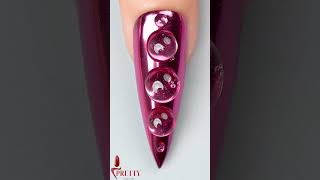 Mirror Nail shorts nailsart beauty acrylicnails relaxing [upl. by Salaidh]