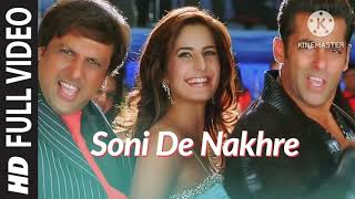 Soni De Nakhre Sone lagde Full MP3 Song  Partner  Govinda Salman Khan [upl. by Aihsad]