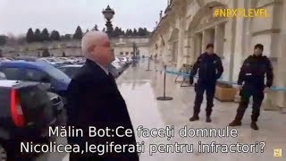 Eugen Nicolicea surprins de protestatari la Parlament Ce sa întâmplat apoi e scandalos [upl. by Nady]