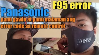 F95 F94 Panasonic error code how to fix [upl. by Niajneb]