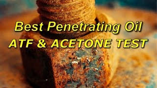 Best Penetrating Oil Test for Rust Spark Plugs  ATF amp ACETONE  Kroil  Bundys Garage [upl. by Arhsub]