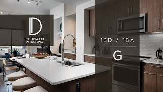 G Floor Plan 1 bd  1 ba Model [upl. by Drofnelg]