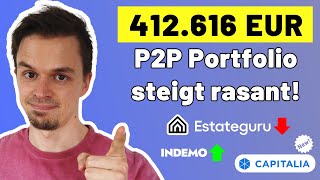 P2P Kredite Portfolio über 400000 EUR Bondora Mintos und Co [upl. by Gabriel]