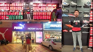 PUMA amp NIKE AND ADIDAS factory outlet  Mumbai [upl. by Ahsenrat]