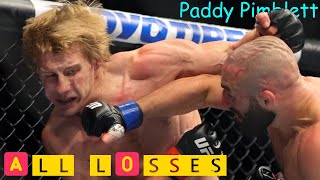 Paddy Pimblett ALL LOSSES in MMA  The Baddy Pimple [upl. by Mag]