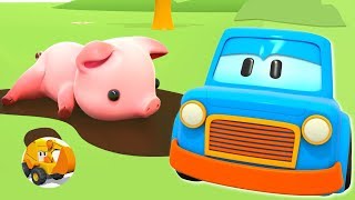 Sonidos de animales para bebés  Coches Inteligentes [upl. by Tonina]