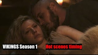 Vikings season 1 hot scenes timing  Katheryn winnick hot Alyssa Sutherland hot  Netflix webseries [upl. by Atteuqal122]