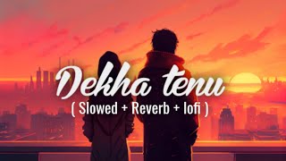 Dekha Tenu  Slowed  Reverd  Mr and Mrs Mahi  Lofi mix  Sc Lofi [upl. by Bilow]