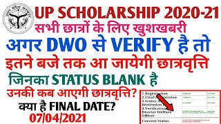 scholarship कब तक आयेगी Confirm DateScholarship Status 202021up scholarship newsupstudypoint [upl. by Ruggiero]