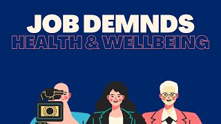 CHAPTER 5 JOB DEMANDS HEALTH AND WELL BEING [upl. by Amalia]