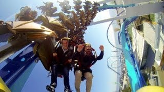 GateKeeper onride reverse ridercam HD POV Cedar Point [upl. by Barbie]