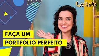 COMO FAZER UM PORTFÓLIO PROFISSIONAL  RÁPIDO E FÁCIL  FUTURANA portfólio [upl. by Ikkin]