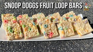 SNOOP DOGGS Fruity Loop Bars Recipe  How To Make Rice Krispies Treats  Goons With A Spoon Cookbook [upl. by Lavelle]