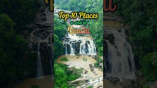 Top 10 things do in Ranchi 🏞️  MustSee Spots in Ranchi 🌟 ranchi shorts jharkhand [upl. by Casaleggio164]