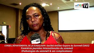 CD amp Société AntillesGuyane du sommeil SAGS  Premières journées internationales du sommeil [upl. by Phyllys]