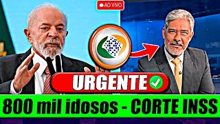 🚨800 mil idosos 60 CANCELADOS pelo INSS Ficam sem salário [upl. by Bevash]