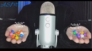 ASMR  Clacky Sounds🎲😌 [upl. by Acenes]