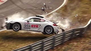 NÜRBURGRING PORSCHE CRASH amp FAIL COMPILATION  GT3RS 911 Turbo GT3 CUP Nordschleife Nurburgring [upl. by Lonergan]