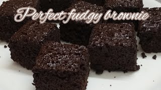 Chocolate Fudge Brownie  Brownie with cocoa powder  Brownie Recipe at home [upl. by Kroo]