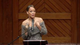 Rihanna named Harvard Universitys Humanitarian of the Year [upl. by Jacinta]