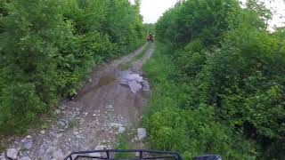 Kingfield and Carrabasset Valley Maine ATV Trip 3  7 [upl. by Ardnoid636]