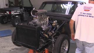 1966 Chevy II 383CID SBC 671 Blower engine start up [upl. by Culley]