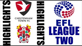 Cheltenham Town 10 Tranmere Rovers Highlights amp Goals  EFL League Two 20242025 [upl. by Gabrielle]