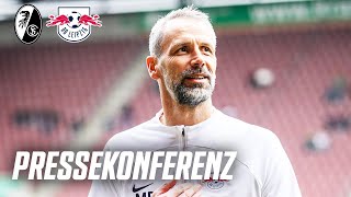 quotMüssen das Glück erzwingenquot  Pressekonferenz vor SC Freiburg  RB Leipzig  Bundesliga [upl. by Marchese]