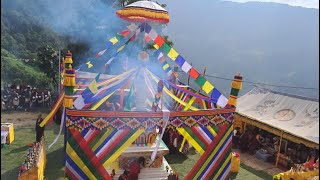 Purjang of His Eminence Lama Kuenzang Dorji Rinpoche  Cremation of Holy body Of Rinpoche [upl. by Goerke]