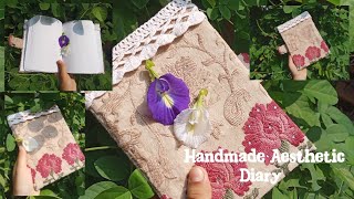 Diy homemade aesthetic diary ✨ [upl. by Ingmar17]