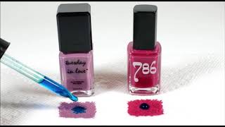 Halal Nail Polish  Tuesday in Love vs 786 [upl. by Ilana]