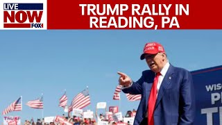 FULL SPEECH Donald Trump Rally in Reading Pennsylvania  LiveNOW from FOX [upl. by Matthias]