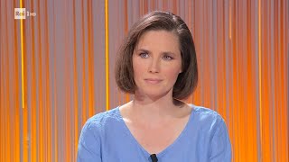 Delitto Meredith Kercher Amanda Knox quotSono una vittima come lo è Lumumbaquot  Cinque Minuti 110624 [upl. by Stedmann]