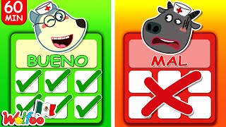 ¿BUENO Doctor o MAL Doctor 👨‍⚕️ Dibujos Animados Educativos 🐺 Animación Por Wolfoo en Español [upl. by Dobson393]