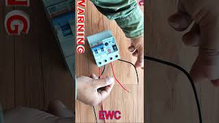 ELCB  MCB Tripping Testing  How to solve Tripping Testing Problem  ELCB MCB current shorts [upl. by Abisia]