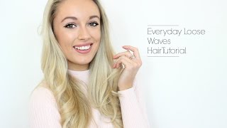 Everyday Loose Waves Hair Tutorial  GHD Curve  Fashion Mumblr [upl. by Anirac965]