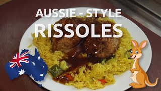 Aussie Style Rissoles  Super BudgetFriendly Midweek Meal 😋🇦🇺 [upl. by Areek]