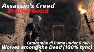 Wolves among the Dead 100 sync  Catacombe di Roma under 8 min  Assassins Creed Brotherhood [upl. by Watkin932]