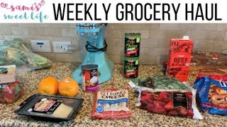 Groceries and Meal Plan  Recipe Links  Week of Jan 28 2019 [upl. by Direj]