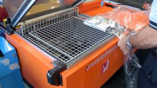 MINIPACK TORRE FM76 Shrink Wrapper Packaging machine for shrink wrapping FM76 All in one style Shr [upl. by Eardna501]