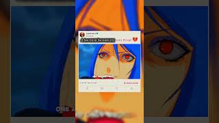 Konan love story shortsfeed anime animeedit narutoshuppiden [upl. by Gine]