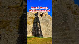 UNESCO World Heritage Sites Uxmal Pyramid Yucatán Mexico shorts unescoworldheritage [upl. by Airamana]