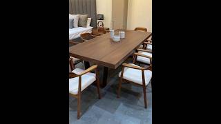 Simple wood dining table design diningtable wooddiningtable [upl. by Abla]