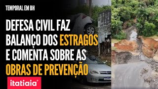 DEFESA CIVIL FALA SOBRE OS ESTRAGOS CAUSADOS PELAS CHUVAS E AS OBRAS DE PREVENÇÃO A ALAGAMENTOS [upl. by Nnylatsyrk]