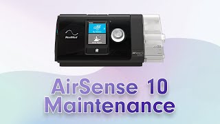 Resmed Airsense 10 Cleaning and Maintenance [upl. by Minnie]