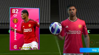 How To Upgrade M Rashford in eFootball 2024  M Rashford Max Level eFootball 2024 [upl. by Carl]