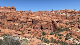 Arches National Park  Fiery Furnace Viewpoint [upl. by Atinnod854]