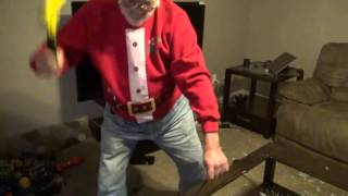 Angry Grandpa Destroys PS4 Slow Motion [upl. by Meerak]