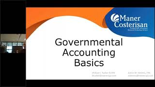 Governmental Accounting Basics Webinar [upl. by Dream]