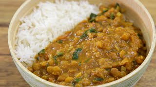 Easy Lentil Dal Recipe  Indian Dahl  Daal [upl. by Ephrayim571]